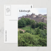 edinburgh castle park briefkaart (Voorkant / Achterkant)