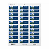 Edinburgh Castle past Product aan Etiket (Full Sheet)