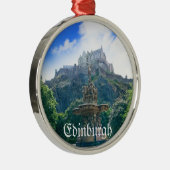 Edinburgh Castle past Product aan Metalen Ornament (Rechts)