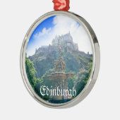 Edinburgh Castle past Product aan Metalen Ornament (Links)