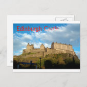 Edinburgh Castle Postcard Briefkaart (Voorkant / Achterkant)