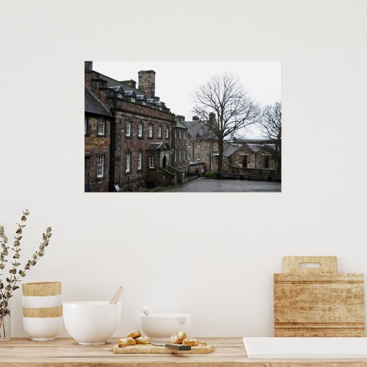 Edinburgh Castle Poster (Keuken)