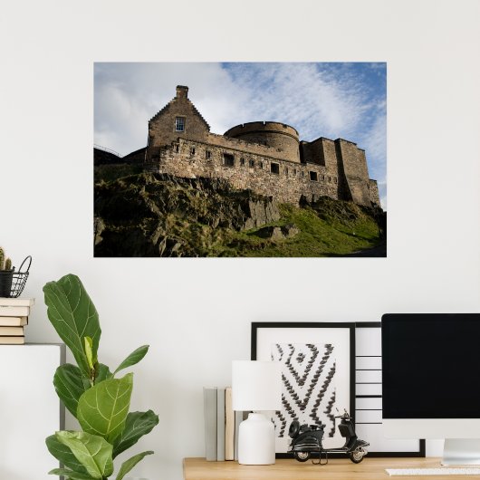 Edinburgh Castle Poster (Thuiskantoor)
