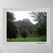 Edinburgh Castle Poster (Voorkant)
