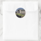 edinburgh castle ronde sticker (Tas)