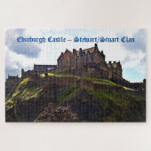 Edinburgh Castle Royal Stewart/Stuart Legpuzzel (Horizontaal)