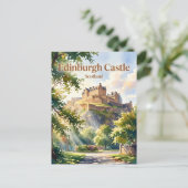 Edinburgh Castle Schotland Briefkaart (Staand voorkant)
