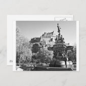 Edinburgh Castle, Schotland Briefkaart (Voorkant / Achterkant)