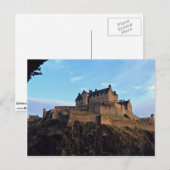 Edinburgh Castle, Schotland Briefkaart (Voorkant / Achterkant)