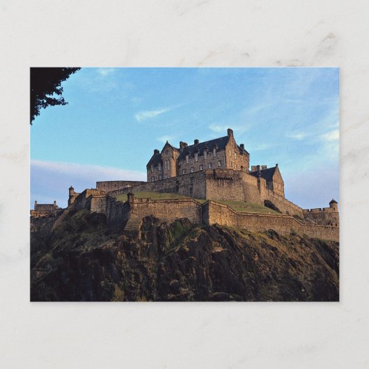 Edinburgh Castle, Schotland Briefkaart (Voorkant)
