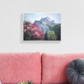Edinburgh Castle, Schotland, door Pola.B.Alex Canvas Afdruk (Insitu (Woonkamer))