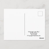 Edinburgh Castle Schotland geschilderd door Pola.B Briefkaart (Achterkant)