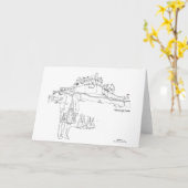 Edinburgh Castle, Schotland Kaart (Gele Bloem)