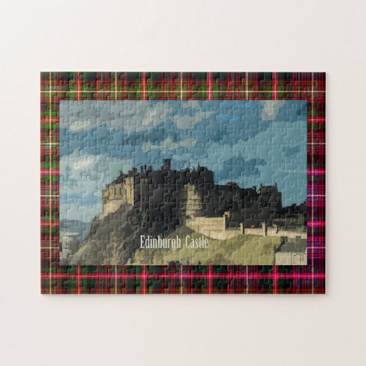 Edinburgh Castle, Schotland Legpuzzel (Horizontaal)