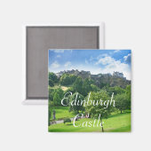 Edinburgh Castle, Schotland Magneet (Voorkant / Achterkant)