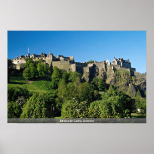 Edinburgh Castle, Schotland Poster
