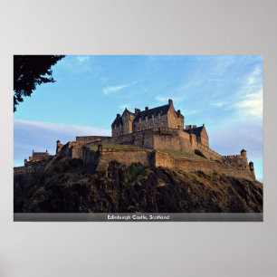 Edinburgh Castle, Schotland Poster