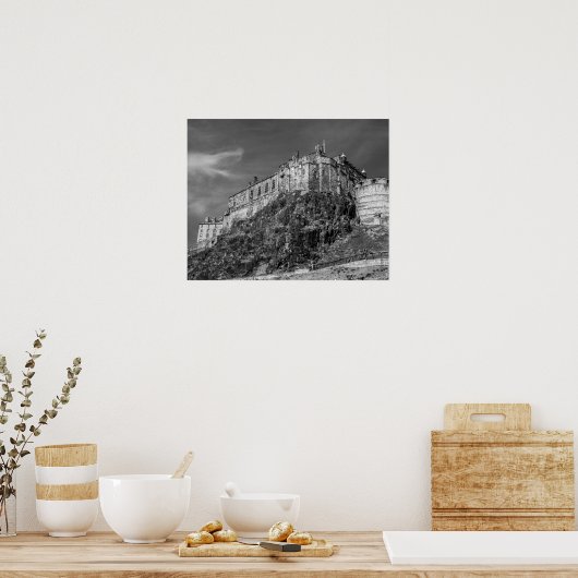 Edinburgh Castle, Schotland Poster (Keuken)