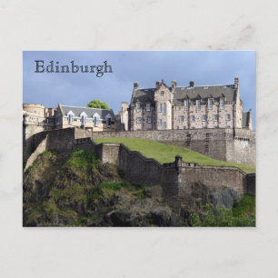 edinburgh castle scoort briefkaart
