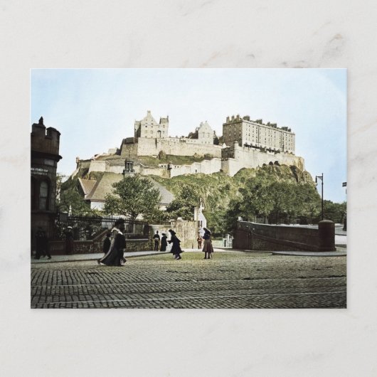 Edinburgh Castle Scotland 1910 Grassmarket Briefkaart (Voorkant)