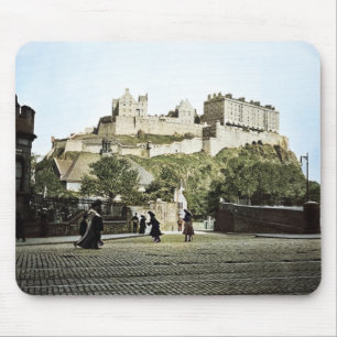 Edinburgh Castle Scotland 1910 Grassmarket Muismat
