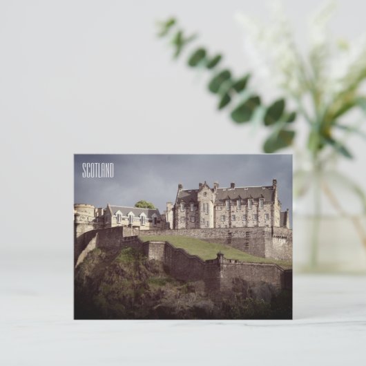 edinburgh castle scotland briefkaart (Staand voorkant)