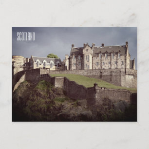 edinburgh castle scotland briefkaart