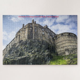 Edinburgh Castle Scotland Jigzaag Puzzle Legpuzzel