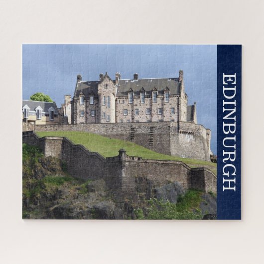edinburgh castle scotland legpuzzel (Horizontaal)