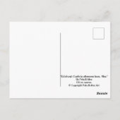 Edinburgh Castle Scotland schilderij van Pola.B.Al Briefkaart (Achterkant)