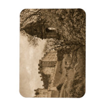 Edinburgh Castle Sepia Foto