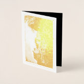 Edinburgh Castle Sepia Photograph Folie Kaarten (Voorkant)