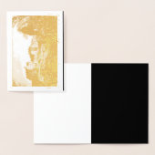 Edinburgh Castle Sepia Photograph Folie Kaarten (Display)