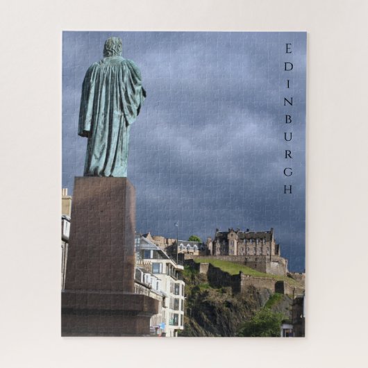edinburgh castle statue legpuzzel (Verticaal)