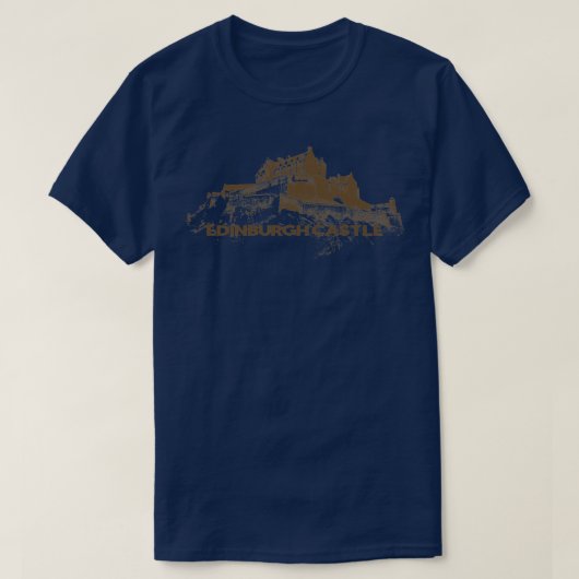 Edinburgh Castle T-shirt (Design voorkant)
