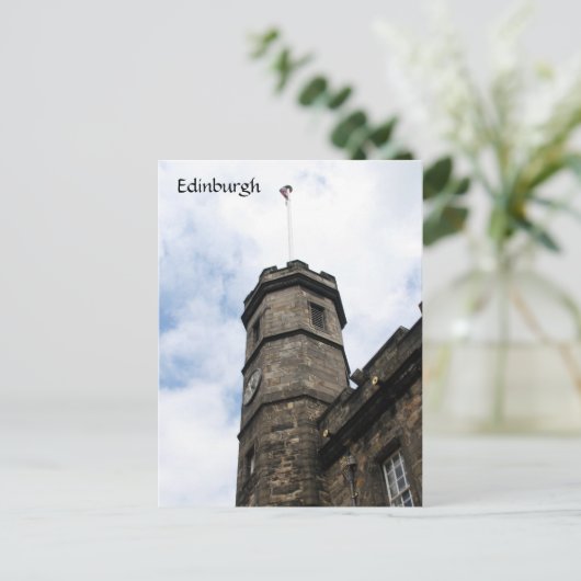 edinburgh castle tower briefkaart (Staand voorkant)