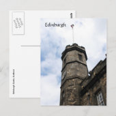 edinburgh castle tower briefkaart (Voorkant / Achterkant)