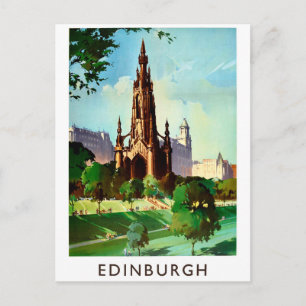 Edinburgh cathedral, Schotland, Verenigd Koninkrij Briefkaart