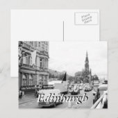 Edinburgh City Scotland briefkaart (Voorkant / Achterkant)