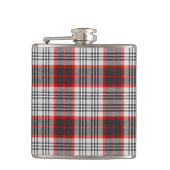 Edinburgh City Tartan Plaid Patroon Heupfles (Voorkant)