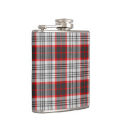 Edinburgh City Tartan Plaid Patroon Heupfles (Rechts)