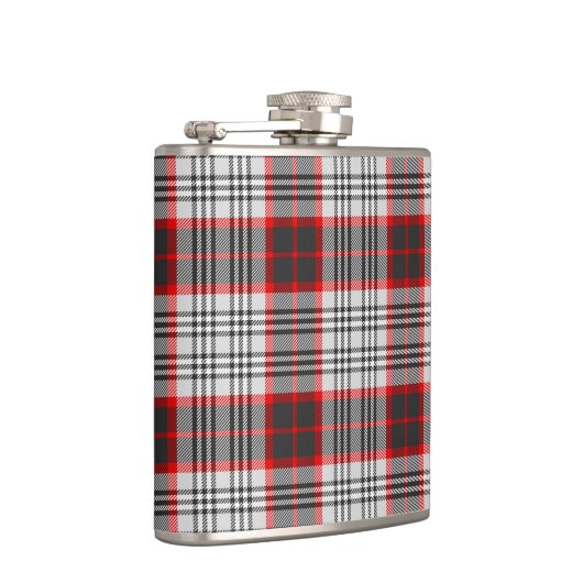 Edinburgh City Tartan Plaid Patroon Heupfles (Rechts)