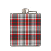 Edinburgh City Tartan Plaid Patroon Heupfles (Achterkant)