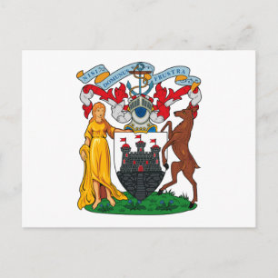 Edinburgh Coat of Arms Briefkaart