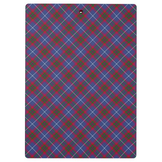 Edinburgh District Tartan Klembord (Achterkant)