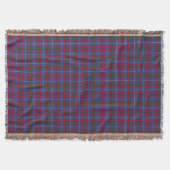 Edinburgh District Tartan Throw Blanket Deken (Voorkant)