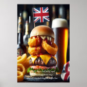 Edinburgh Eats: Pub Grub Glory 24x36 Poster (Voorkant)