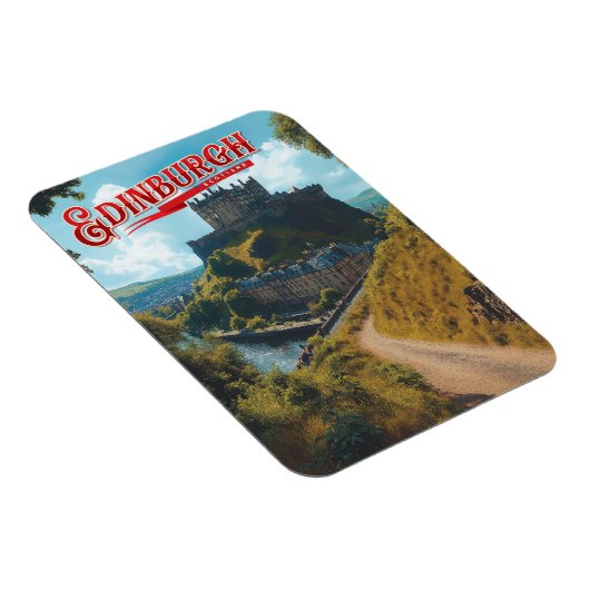 Edinburgh: een mistige Schotse Romance Magneet (Rechterzijde)