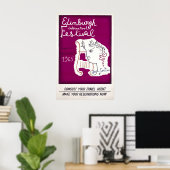 Edinburgh Festival Oude Poster Prints (Thuiskantoor)