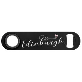 Edinburgh Flag Heart, Edinburgher Speed Flessenopener